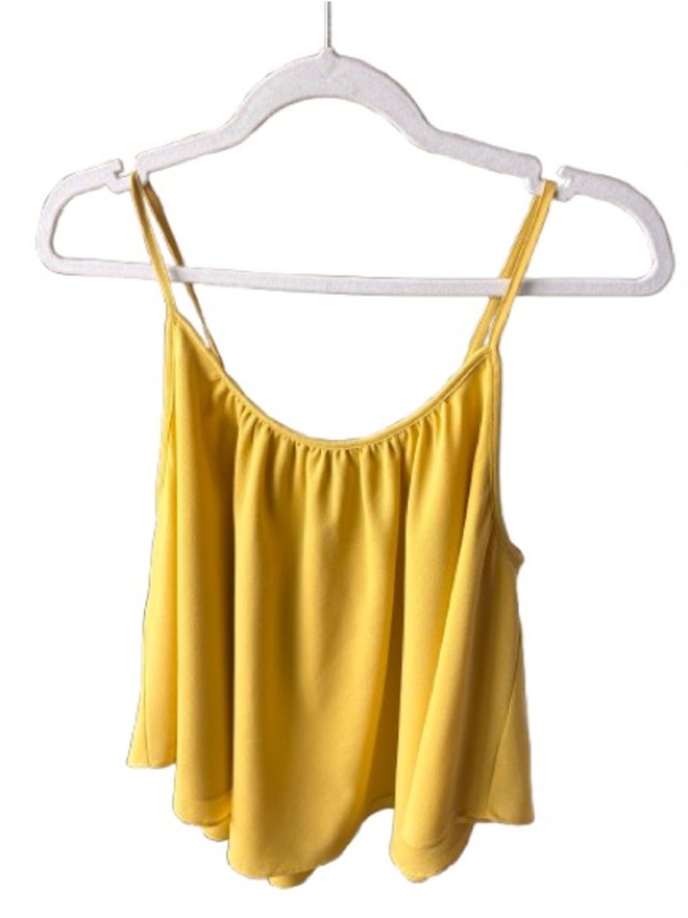 Lovers + Friends Yellow Cami Tank Top Size S
